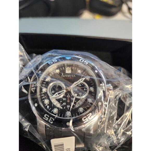 Invicta Pro Diver SCUBA Men's Watch - 48mm, Steel, Black (6977) - Picture 2 of 2